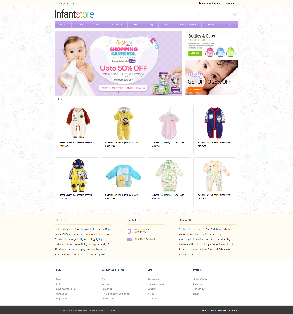 Infant store