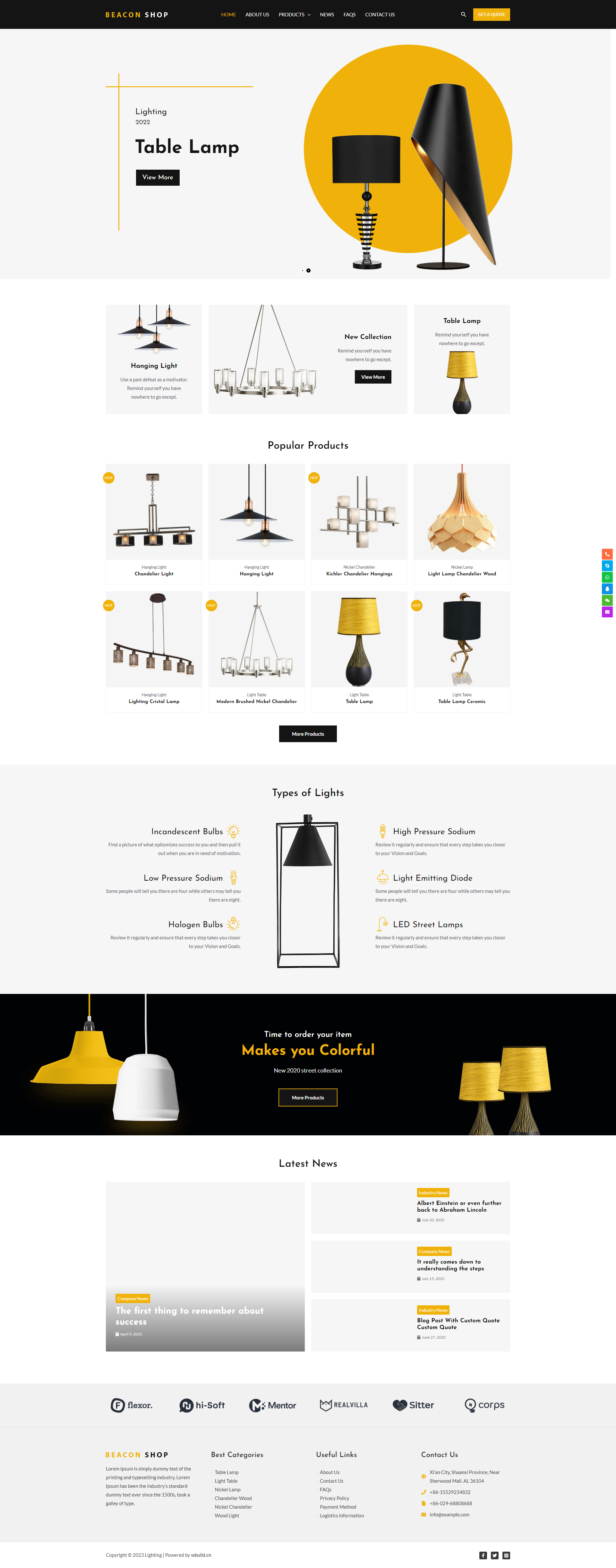 Lamps chandeliers table lamps
