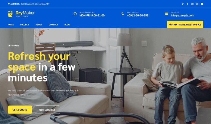 一体化清洁服务公司网站